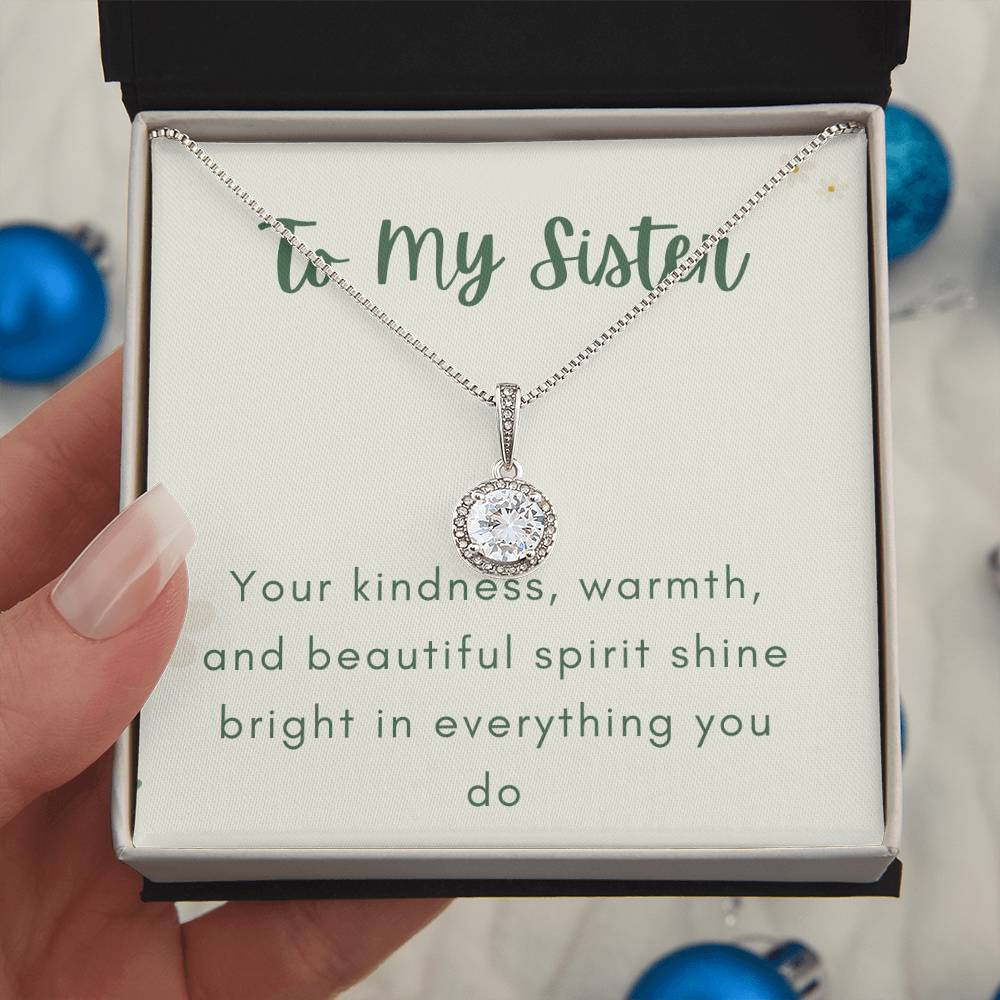 To My Sister Eternal Hope Necklace