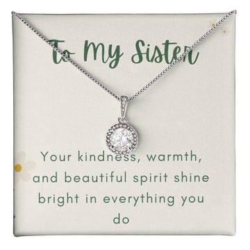 To My Sister Eternal Hope Necklace