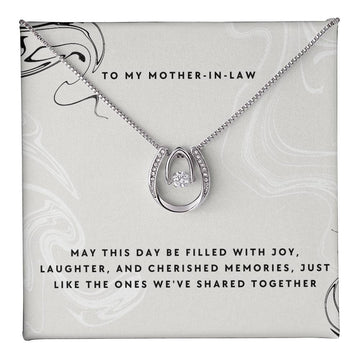 To My Mother-in -Law Lucky In Love Necklace