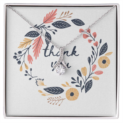 Thank you Alluring Beauty Necklace